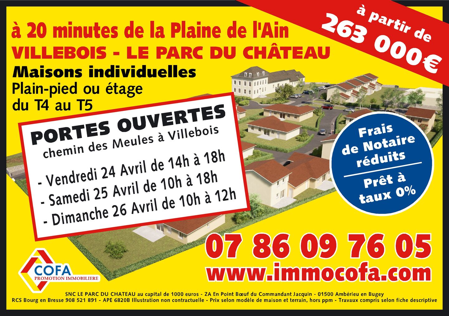 Image de l'actualité Maison neuves à Villebois en cours de construction