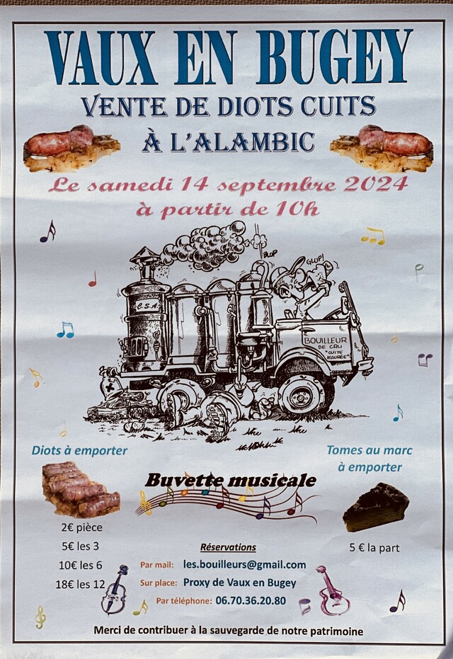 logo de l'organisation LES BOUILLEURS ALAMBIC DE VAUX EN BUGEY