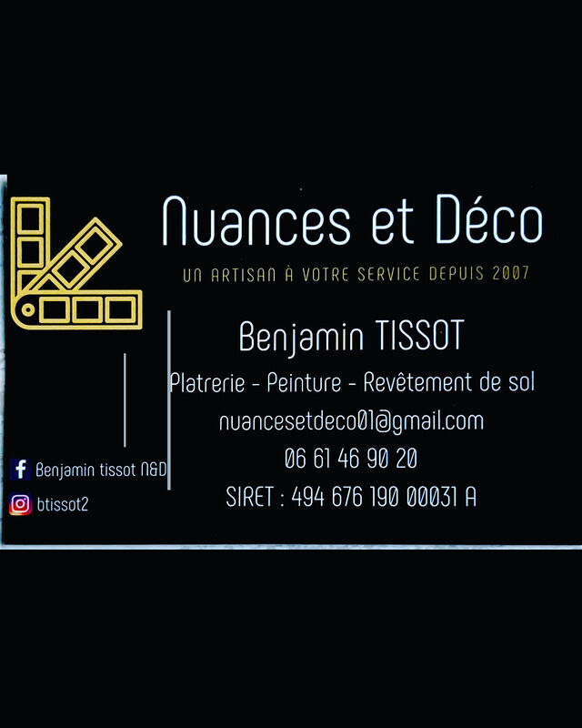 logo de l'organisation Nuances et Déco peintre 