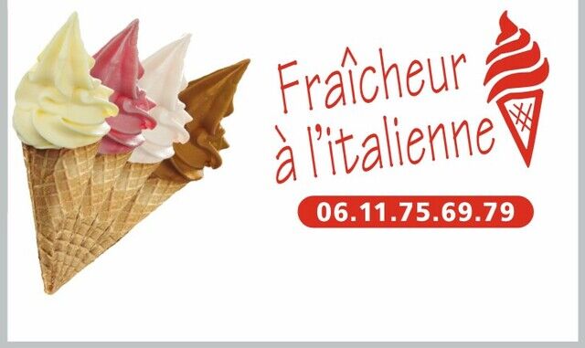 Logo de l'organisation fraicheur à l italienne / pause gourmande