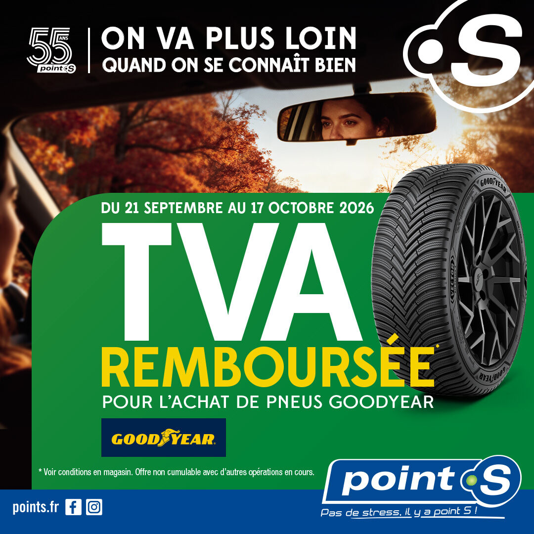 Image de l'actualité PROMO PNEU DANS VOTRE CENTRE POINT S