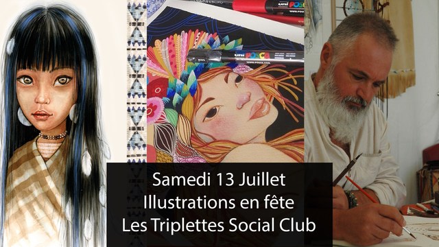 image du post Gratuit , Ateliers, contes, performance live @Foule Bazar & les triplettes social club