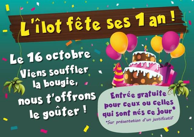 Image de l'événement L'ÎLOT KIDS fête ses 1 An !