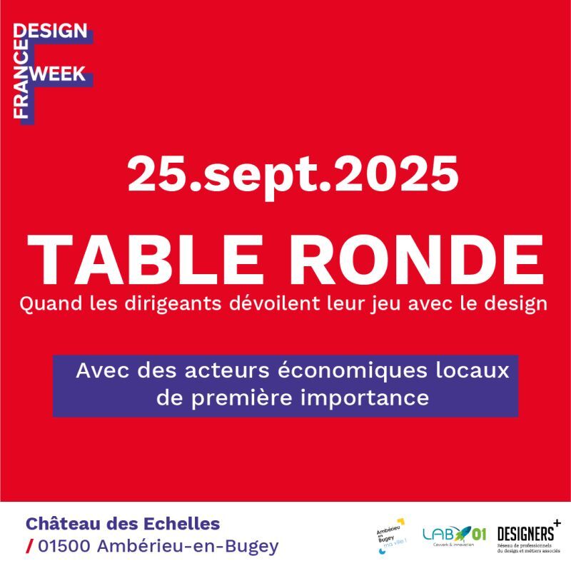Image de l'actualité Table ronde  “Cartes sur table” : Quand les dirigeants dévoilent leur jeu avec le design