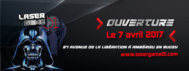 Image de l'événement Ouverture du LaserGame01 à Ambérieu en Bugey