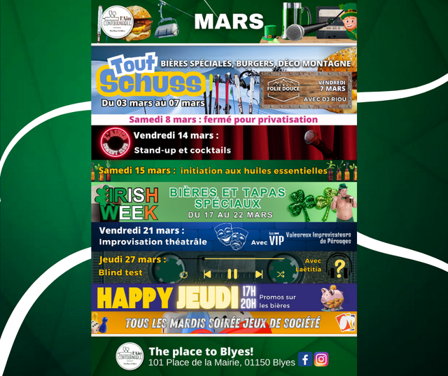 Image de l'actualité programme du mois de mar