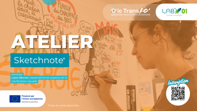 image du post Atelier découverte Sketchnote au LAB01