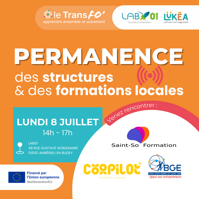 image du post Permanence des formations locales au LAB01 différentes