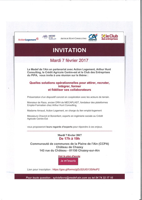 image du post Invitation : Quelles solutions opérationnelles pour attirer, recruter, intégrer, former et fidéliser ses collaborateurs