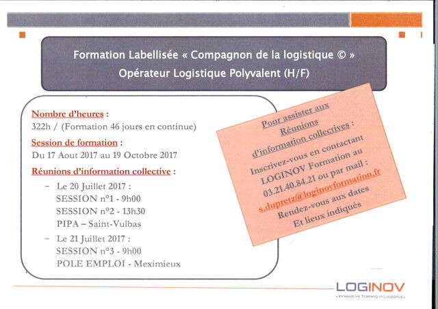 image du post Devenez "Compagnons de la logistique"®