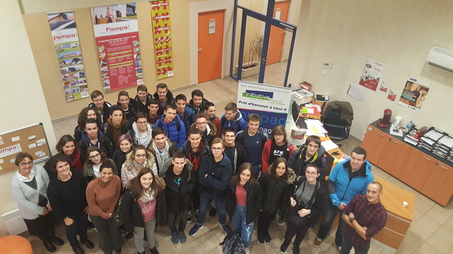 Image de l'actualité Les élèves du Lycée de la Plaine de l’Ain- Section Junior Entreprise – à la découverte de la création d’entreprises