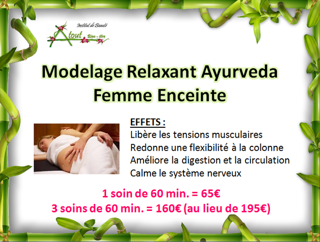 Image de l'actualité OFFRE MASSAGE FEMME ENCEINTE CHEZ ATOUT BIEN ETRE A ST VULBAS