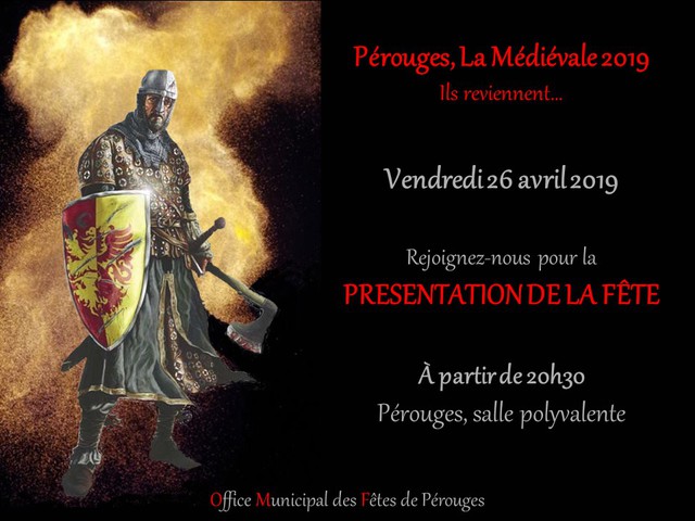 Image de l'actualité Présentation de Pérouges, La Médiévale 2019