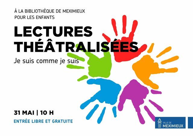 image du post Heure du conte à la bibliothèque de Meximieux : "Je suis comme je suis" - Lectures théâtralisées avec Mathilde