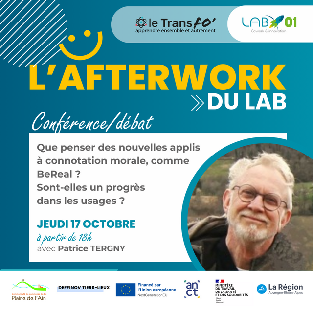 image du post Afterwork du LAB01 : les applis à connotation morale, comme BeReal ?