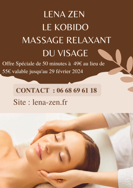 Image de l'actualité Offre Spéciale le kobido massage du visage 