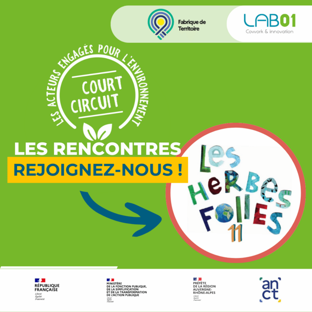 Image de l'événement Rencontres Court-Circuit  - Édition spéciale au Festival des Herbes Folles ! 🎬