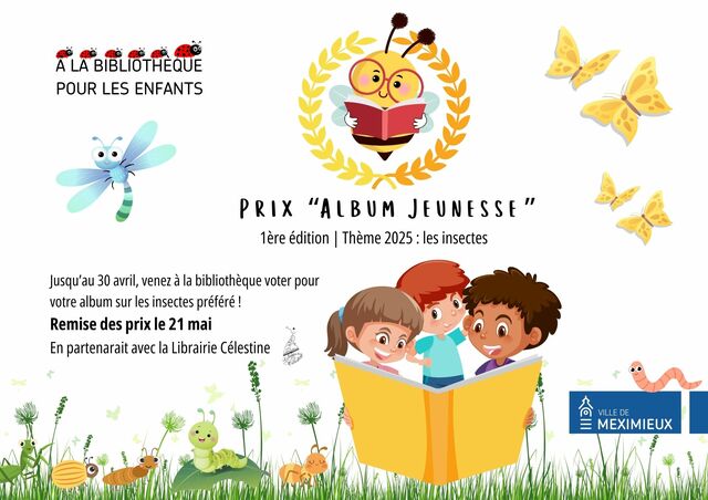 Image de l'événement Prix de l'album jeunesse de Meximieux