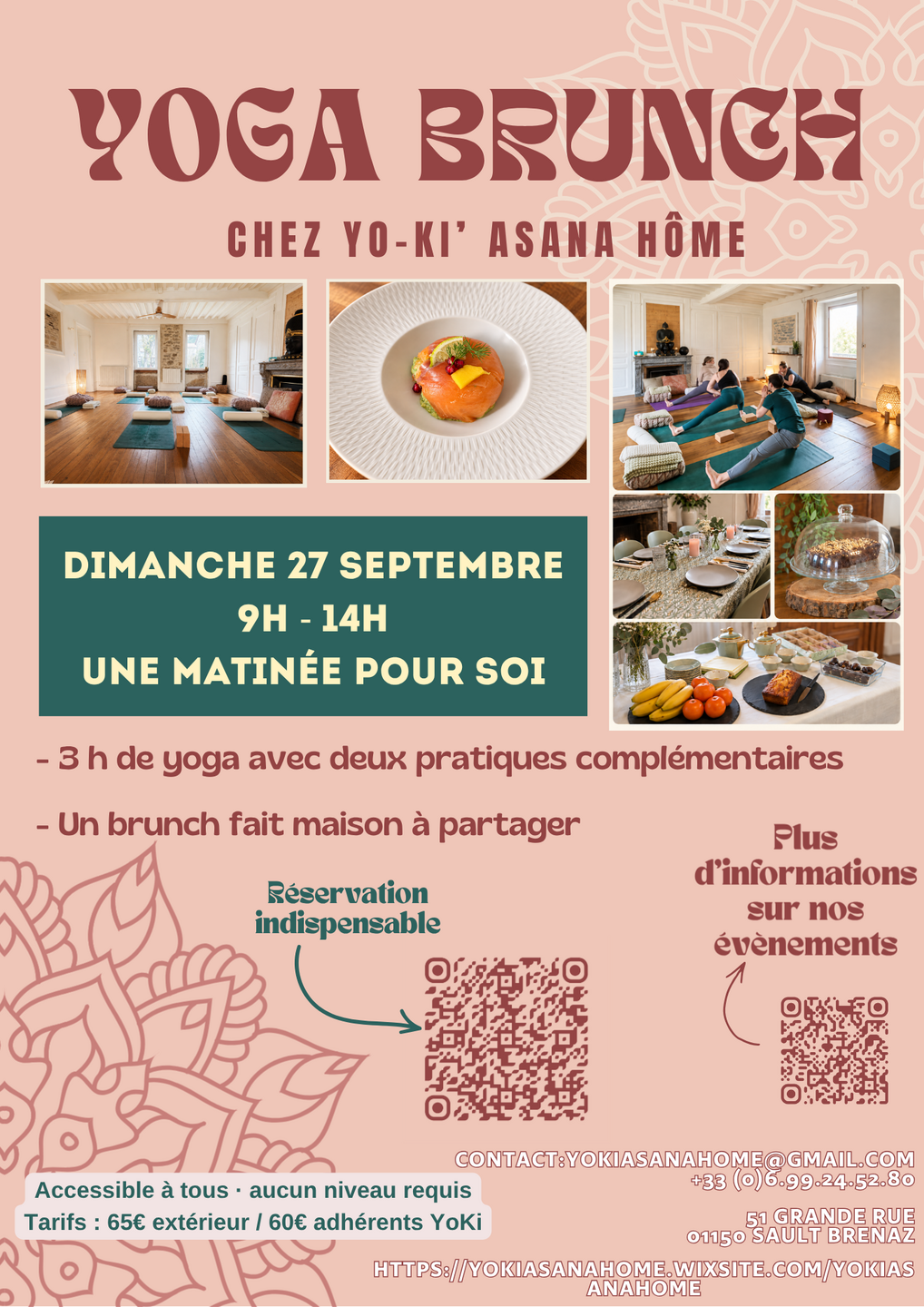 Image de l'actualité YOGA BRUNCH — DIMANCHE 27 SEPTEMBRE