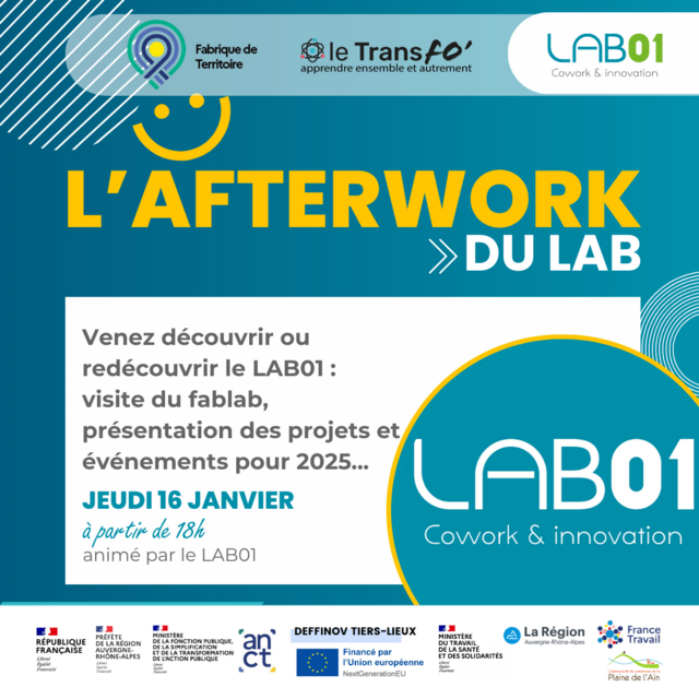 image du post Afterwork -  Nocturnes au LAB01  