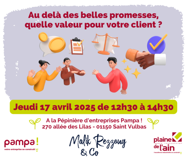 Image de l'événement Au-delà des belles promesses, quelle valeur pour vos clients ?