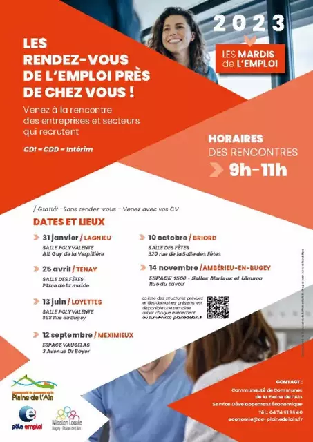 Image de l'événement Venez rencontrer BALLOFFET au Forum Emploi de BRIORD, le mardi 14 novembre prochain