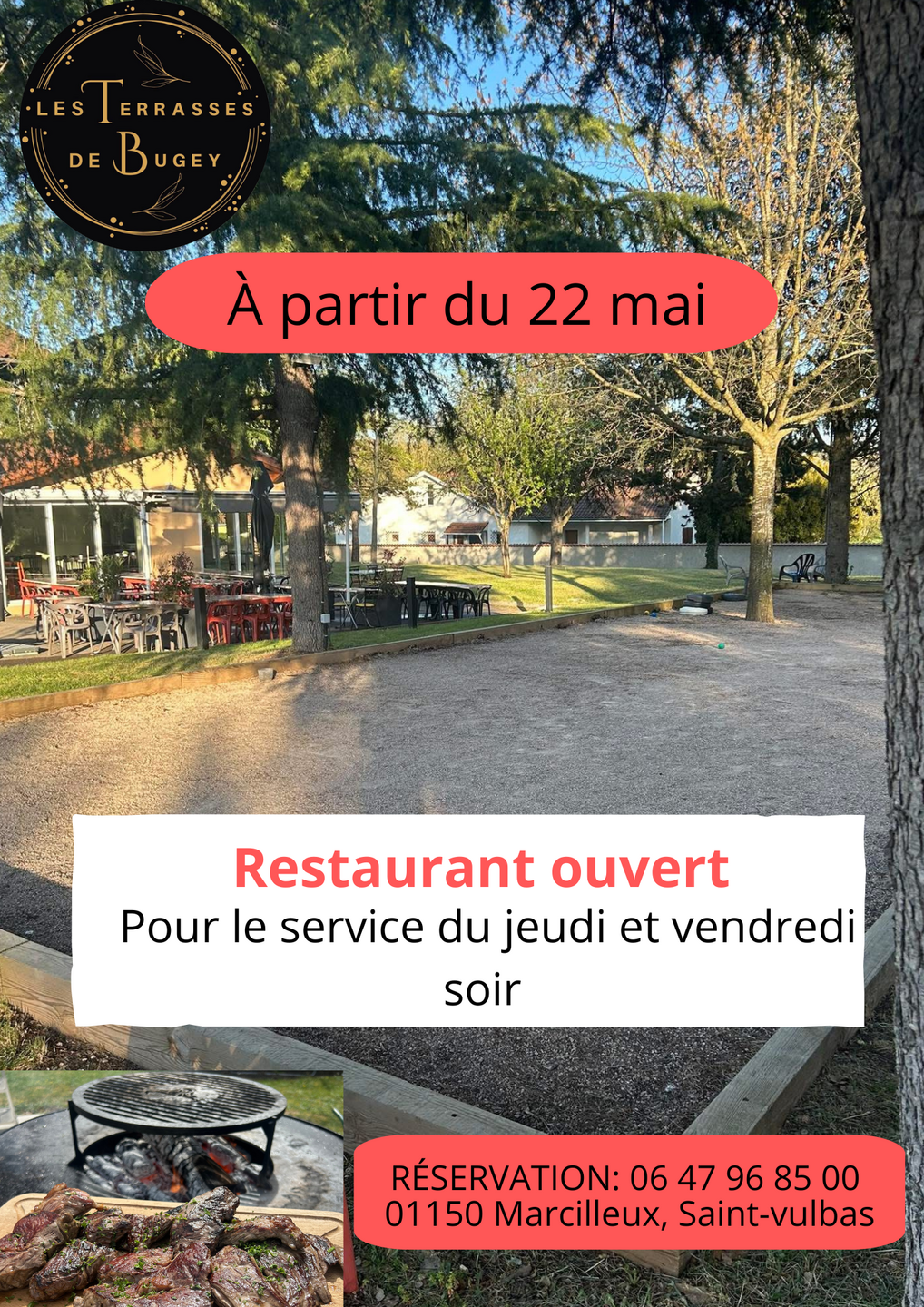 Image de l'actualité Ouverture des terrasses de bugey le jeudi et vendredi soir