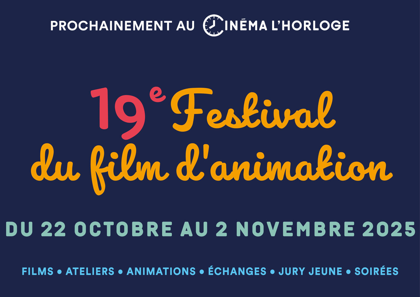 Image de l'événement 19eme festival du film d'animation