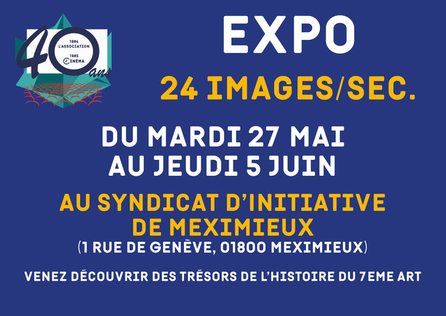 image du post Expo « 24 images/sec. »