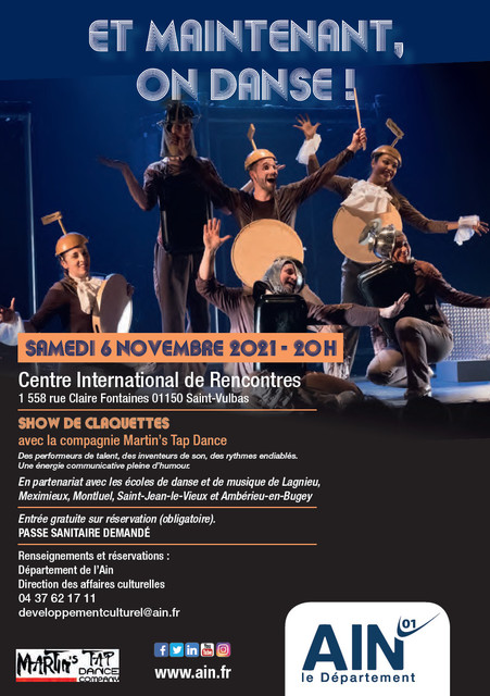 Image de l'événement SHOW DE CLAQUETTES A SAINT-VULBAS GRATUIT