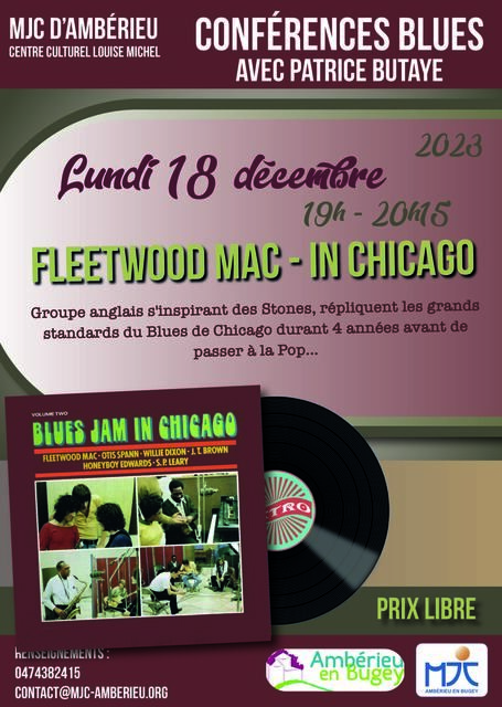 image du post Conférence blues - Fleetwood mac - in chicago 