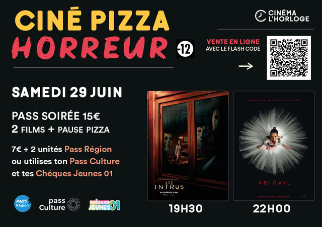 image du post Ciné Pizza Horreur
