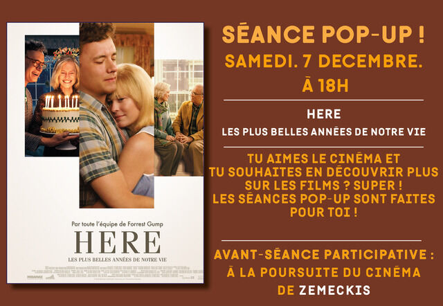 image du post Séance Pop-Up ! Here