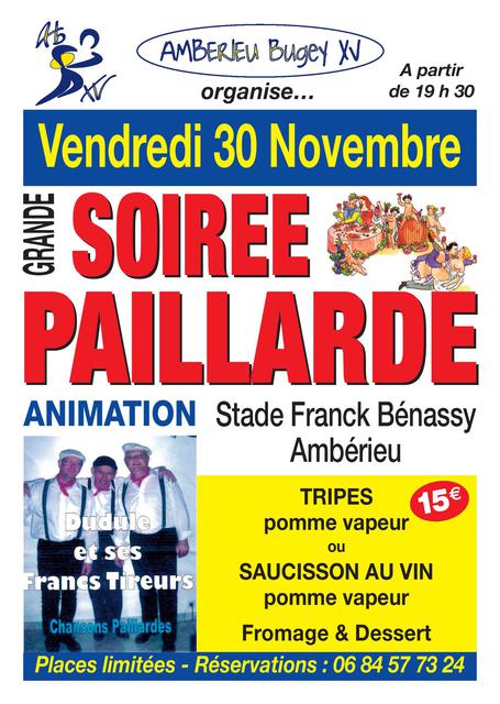 Image de l'événement Soirée Paillarde