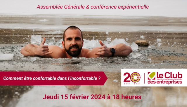 Image de l'événement Soirée d'AG et conférence expérientielle : Comment être confortable dans l'inconfortable ?