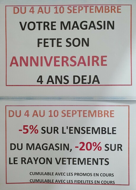 Image de l'actualité ANNIVERSAIRE DESTOCK FRAIS
