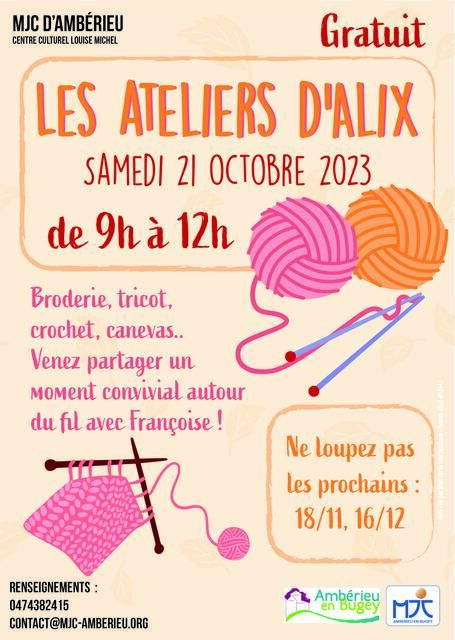 image du post Atelier d'Alix