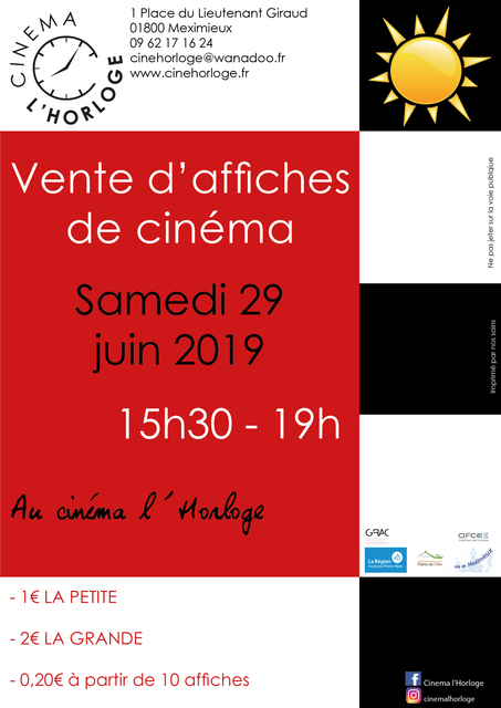 Image de l'actualité Vente d'affiches de l'été