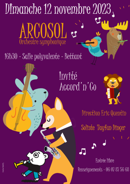 Image de l'événement deux ensembles, Accord'n'Co et Arcosol, pour un concert