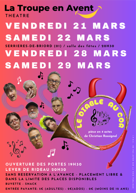 Image de l'actualité Théâtre à Serrières-de-Briord