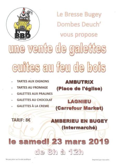 Image de l'événement Vente de Galettes