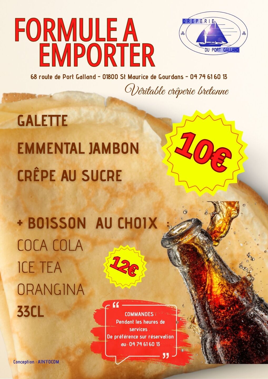 Image de l'actualité OFFRE SPÉCIALE À EMPORTER !