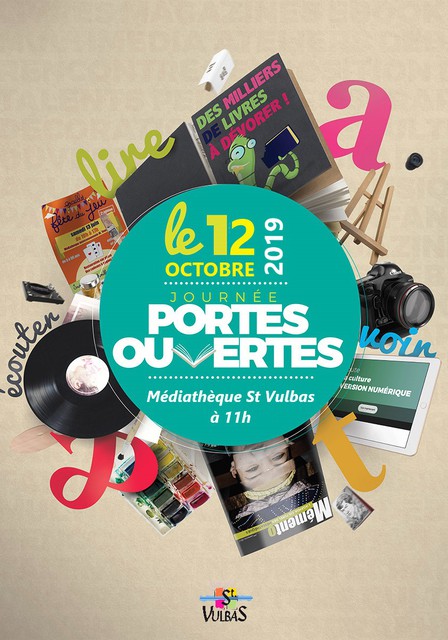 Image de l'événement PORTES OUVERTES DE LA MÉDIATHÈQUE DE SAINT VULBAS