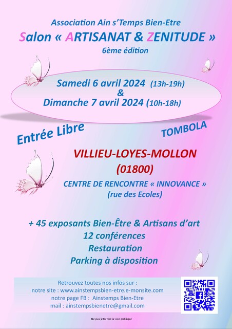 Image de l'actualité Salon "Artisanat et Zenitude"