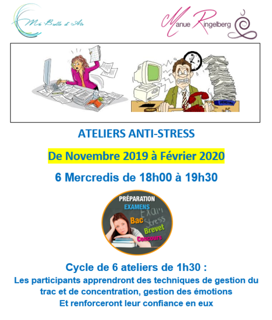 Image de l'événement Atelier Anti-stress