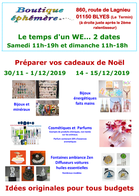 Image de l'actualité Boutique éphémère "préparer Noël"