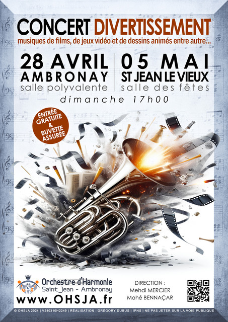 Image de l'actualité Concert de printemps de l'OHSJA à Ambronay
