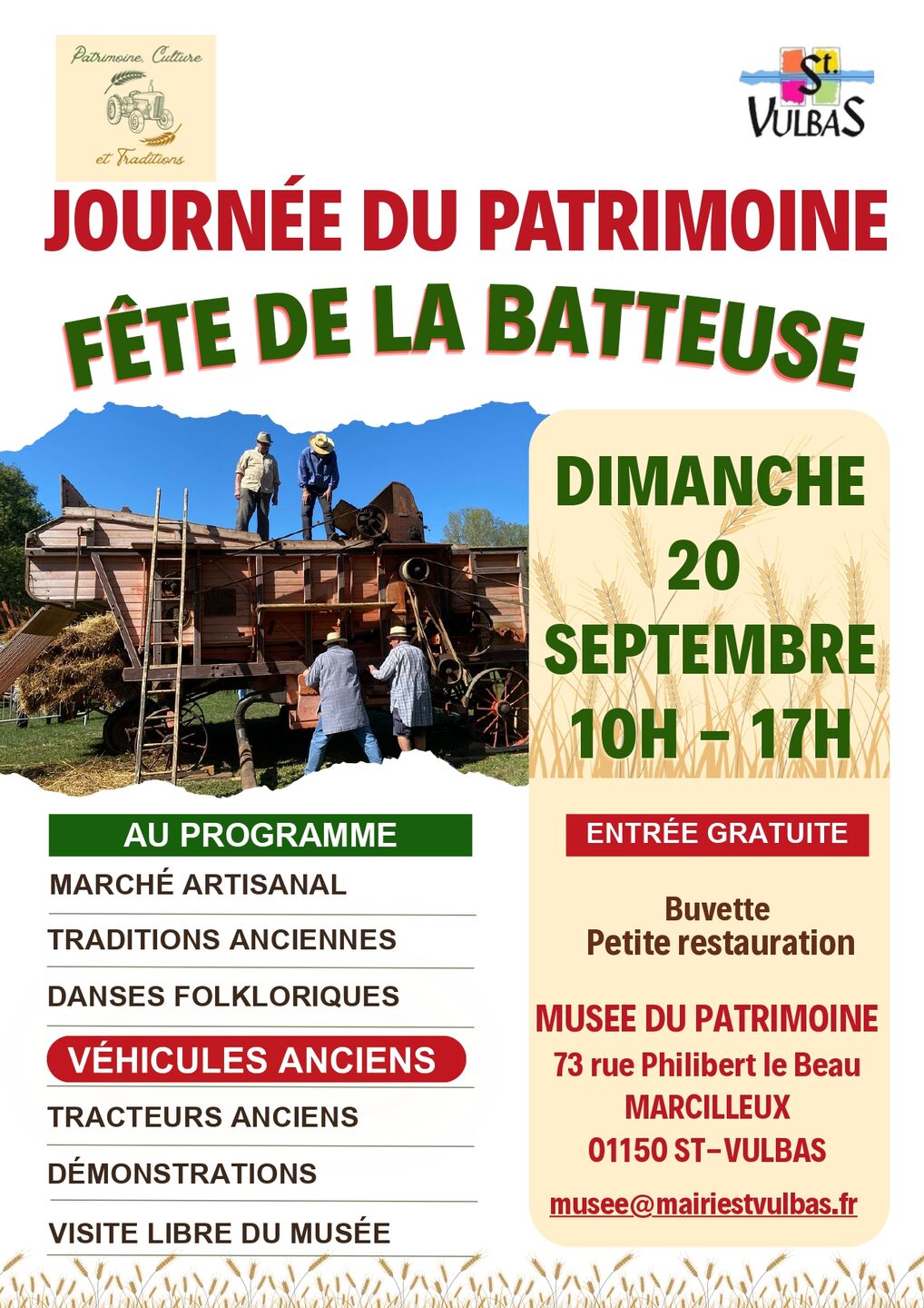 Image de l'actualité Fête de la batteuse