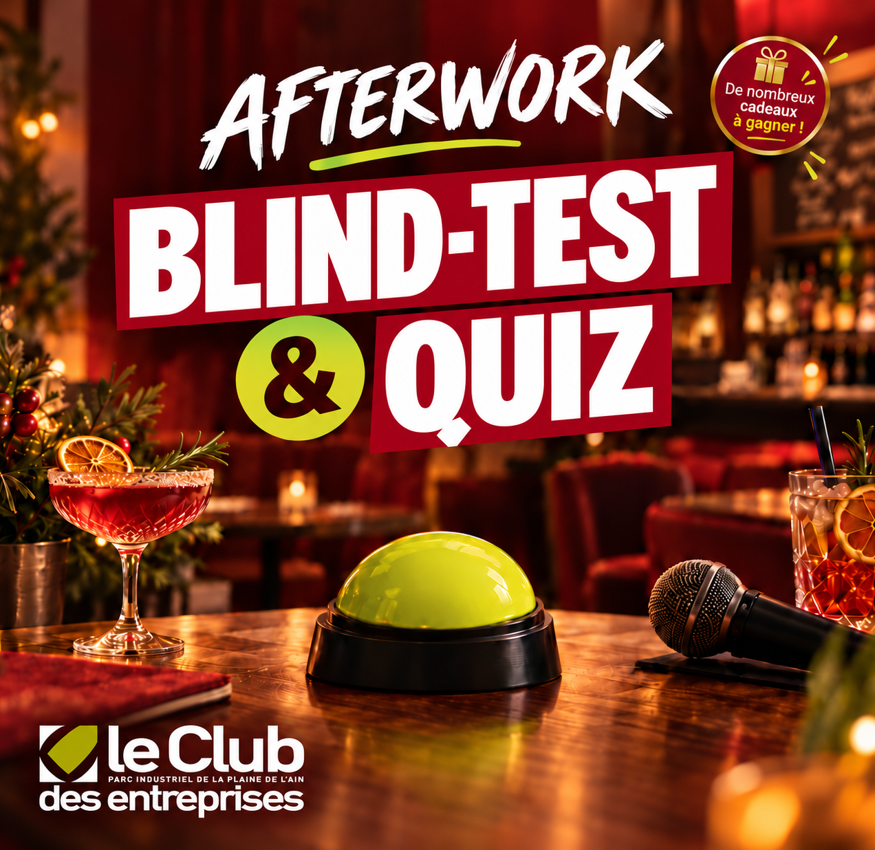 Image de l'actualité Afterwork Blind-test & Quiz : terminons l’année en jouant !