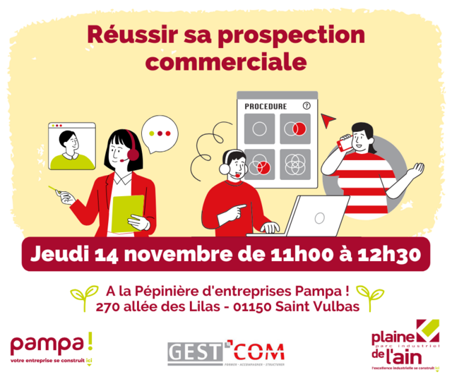 Image de l'événement Animation "Réussir sa prospection commerciale"